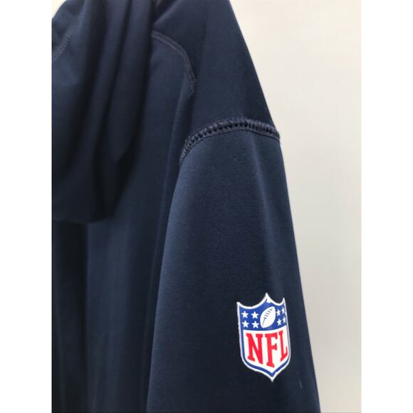 Nike NFL Tennessee Titans Blue Hoodie Pullover Sweatshirt Size M - Picture 5 of 10